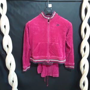 Nike / Velour Sweat Suit
